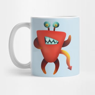 Devil crab monster Mug